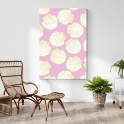 tableau moderne coquillages portrait 2 3 2.webp