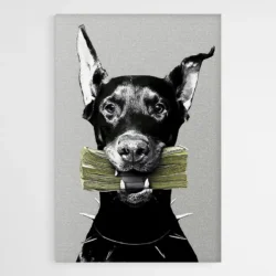 tableau moderne dobermann 1.webp