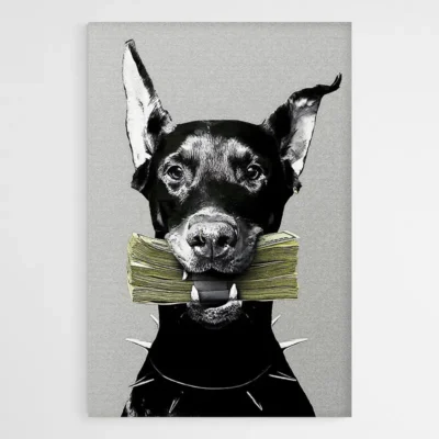 tableau moderne dobermann 1.webp