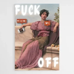 tableau moderne fuck off 1.webp