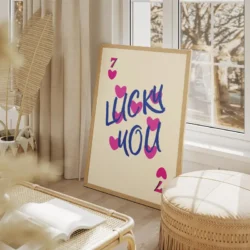 tableau moderne lucky you portrait 2 3 4.webp