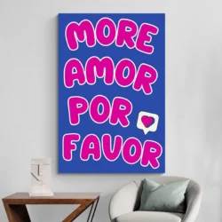 tableau moderne mas amor por favor portrait 2 3 2.webp