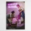 tableau moderne never stop the hustle 1.webp