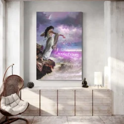 tableau moderne the world is yours portrait 2 3 4.webp