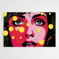 tableau moderne visage femme 1.webp