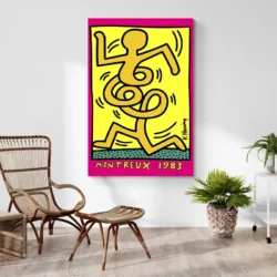 tableau montreux keith haring portrait 2 3 3.webp