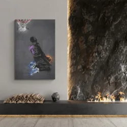 tableau neon kobe bryant portrait 2 3 4.webp