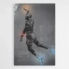 tableau neon michael jordan 1.webp