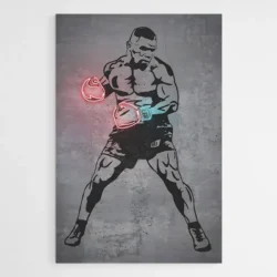tableau neon mike tyson 1.webp