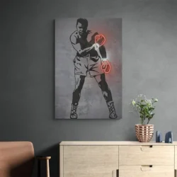 tableau neon mohamed ali portrait 2 3 3.webp