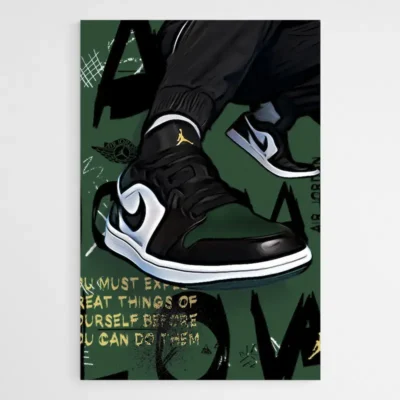 tableau nike air jordan kaki 1.webp