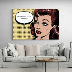 tableau old school pop art paysage 3 2 2.webp