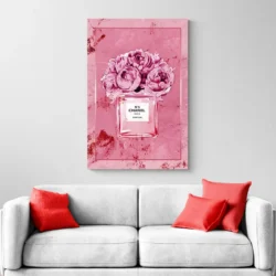 tableau parfum chanel rose portrait 2 3 3.webp