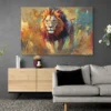 tableau peinture lion couleur paysage 3 2 2.webp
