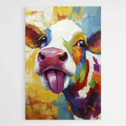 tableau peinture vache 1.webp