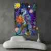 tableau perroquet colore portrait 2 3 3.webp