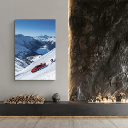 tableau photographie ski ferrari portrait 2 3 4.webp