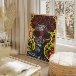 tableau pop art africain portrait 2 3 4.webp