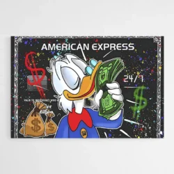 tableau pop art american express 1.webp