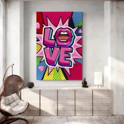 tableau pop art amour portrait 2 3 3.webp