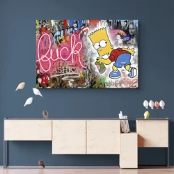 tableau pop art bart paysage 3 2 3.webp