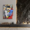 tableau pop art batman superman portrait 2 3 3.webp