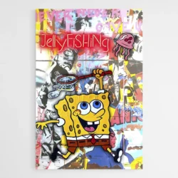 tableau pop art bob leponge 1.webp