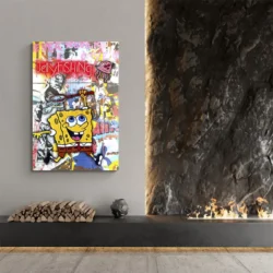 tableau pop art bob leponge portrait 2 3 2.webp