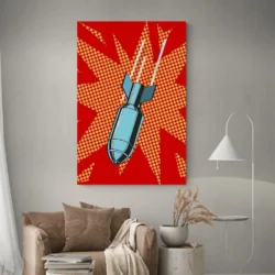 tableau pop art bombe portrait 2 3 4.webp
