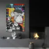 tableau pop art bored ape portrait 2 3 4.webp