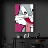 tableau pop art bugs bunny portrait 2 3 3.webp