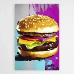tableau pop art burger 1.webp