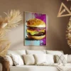 tableau pop art burger portrait 2 3 4.webp