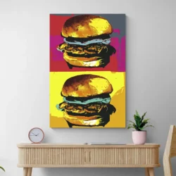 tableau pop art burgers portrait 2 3 3.webp