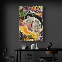 tableau pop art cartoon portrait 2 3 4.webp