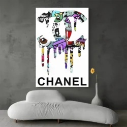 tableau pop art chanel portrait 2 3 3.webp