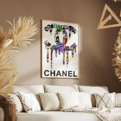 tableau pop art chanel portrait 2 3 4.webp