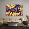 tableau pop art cheval paysage 3 2 4.webp