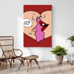 tableau pop art coeur portrait 2 3 3.webp