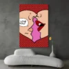 tableau pop art coeur portrait 2 3 4.webp
