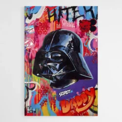 tableau pop art dark vador 1.webp