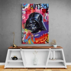 tableau pop art dark vador portrait 2 3 3.webp