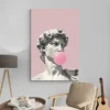 tableau pop art david michelangelo portrait 2 3 3.webp