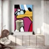 tableau pop art donald duck portrait 2 3 3.webp