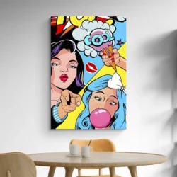 tableau pop art femmes portrait 2 3 4.webp