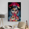 tableau pop art frida kahlo portrait 2 3 3.webp