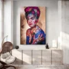 tableau pop art frida portrait 2 3 4.webp