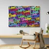 tableau pop art graffiti paysage 3 2 4.webp
