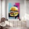 tableau pop art hamburger portrait 2 3 2.webp