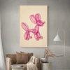 tableau pop art jeff koons moderne portrait 2 3 2.webp